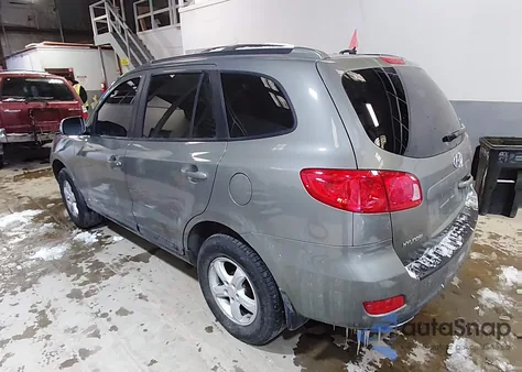 2007 Hyundai Santa Fe Gls z USA, uszkodzony, nr VIN 5NMSG13D77H110417